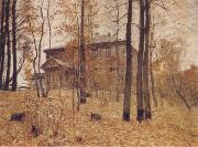 Levitan, Isaak Autumn-Garden Plot oil on canvas